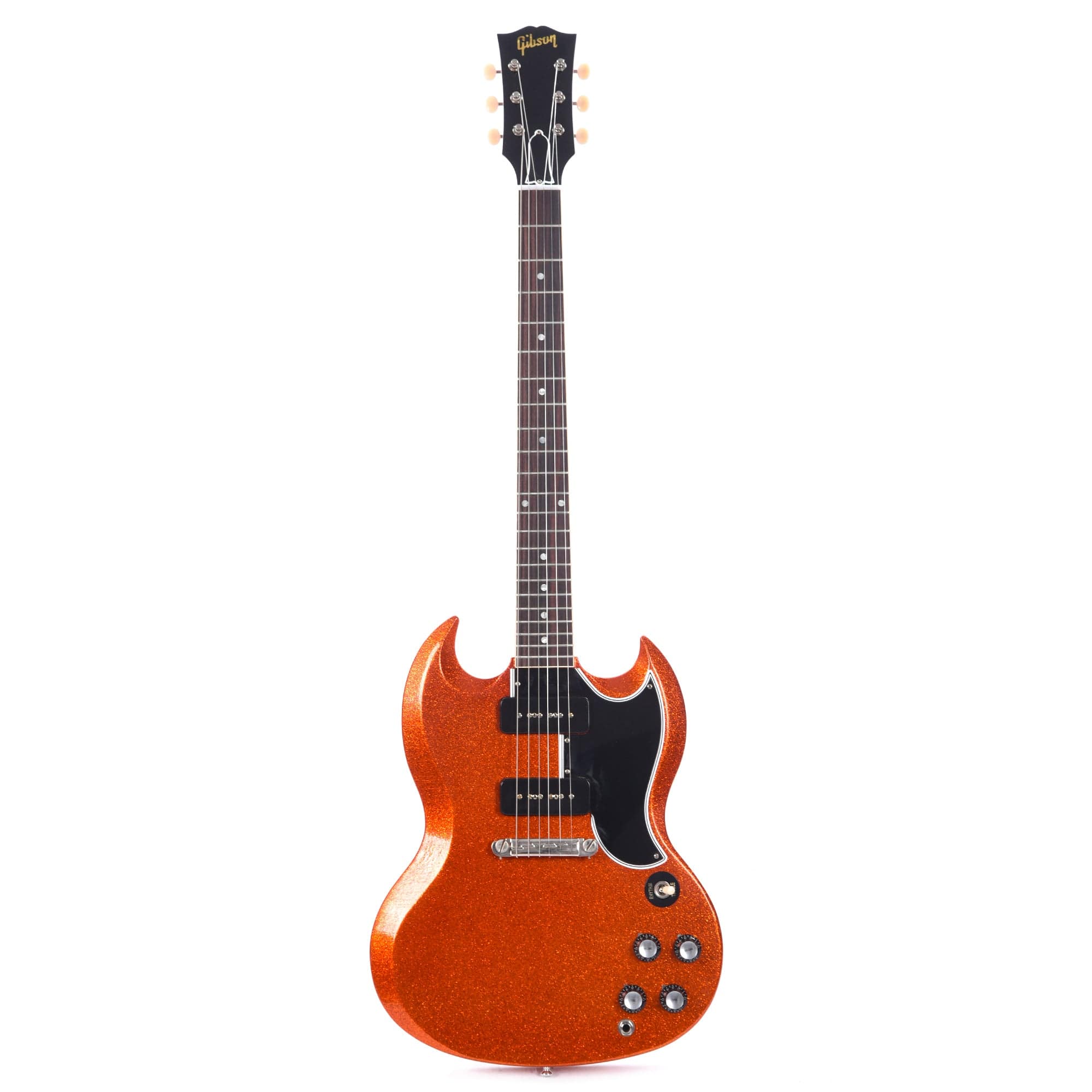 Gibson Custom Shop 1963 SG Special Reissue Antique Navelina Gold Sparkle Murphy Lab Ultra Light Aged Electric Guitars / Solid Body