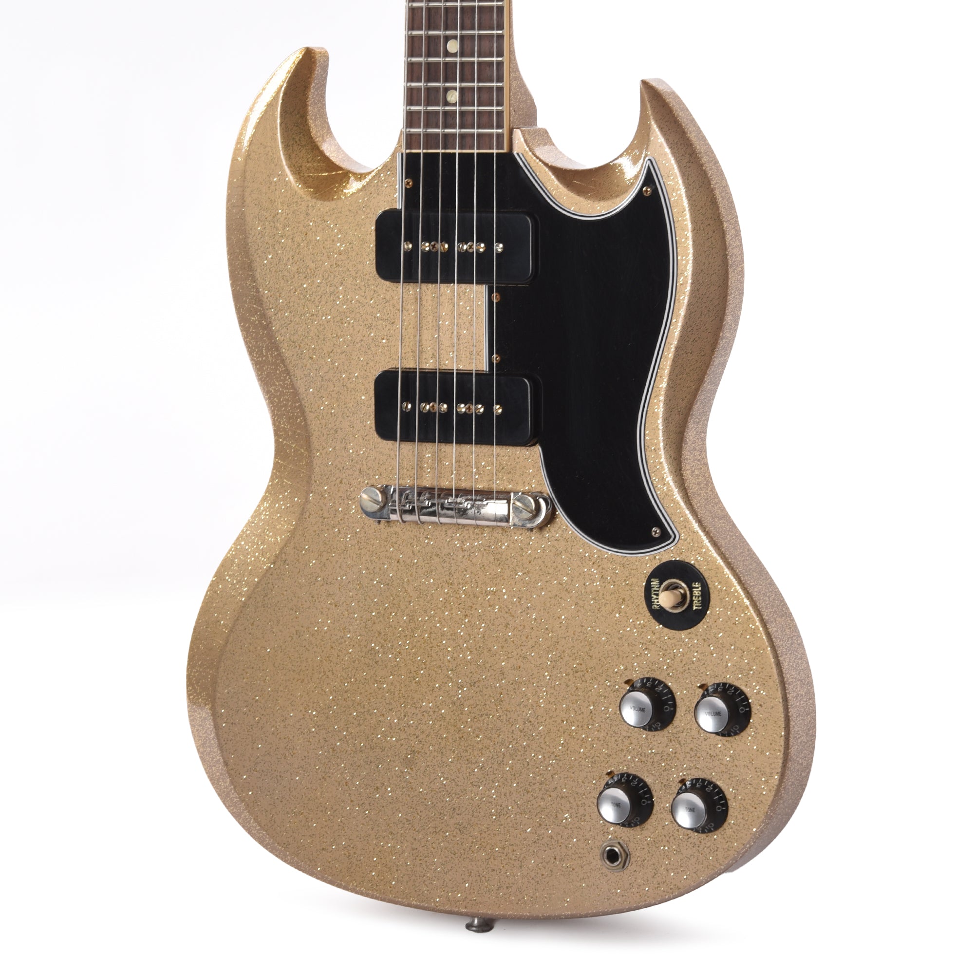 Gibson Custom Shop 1963 SG Special Reissue Antique Pewter Sparkle Murphy Lab Ultra Light Aged Electric Guitars / Solid Body