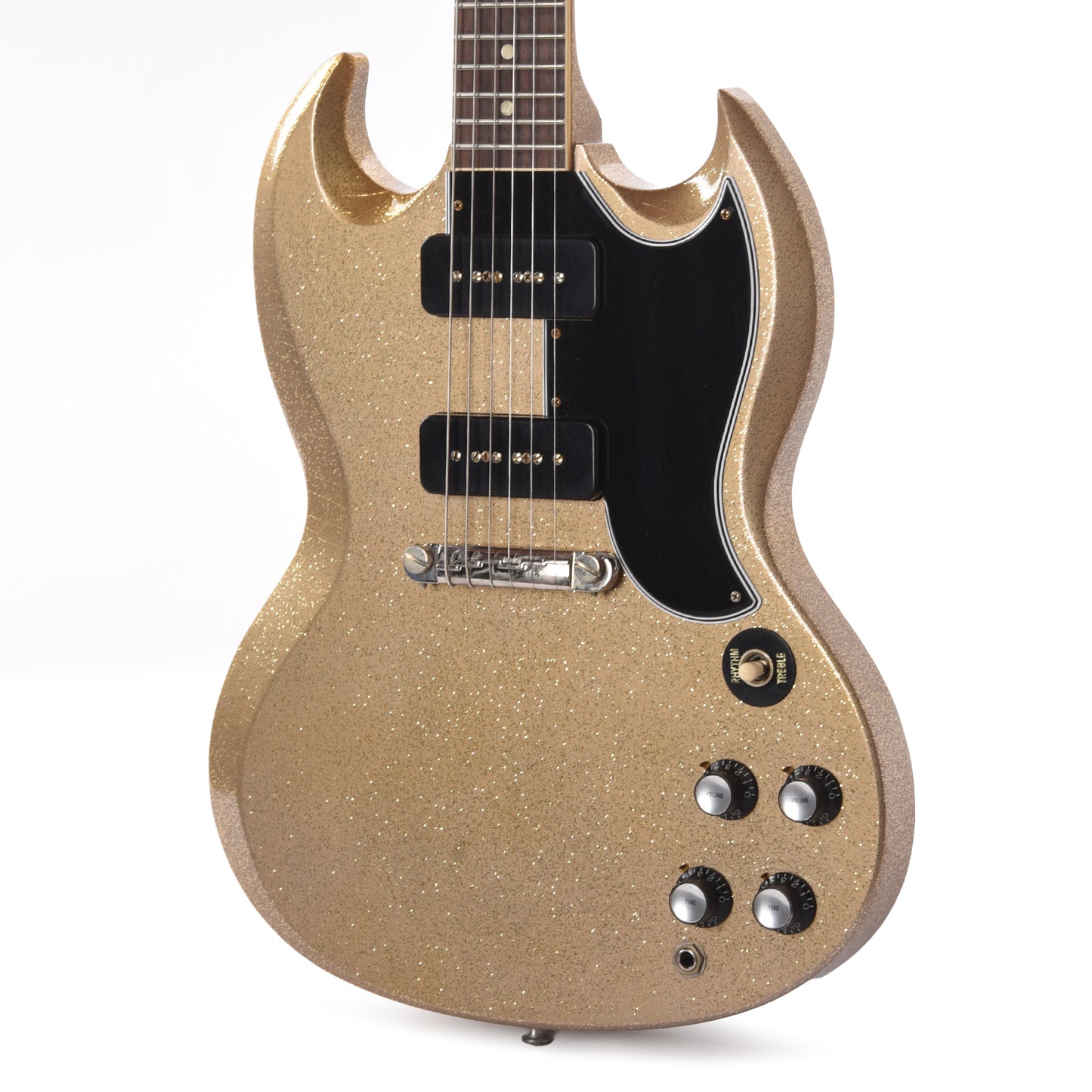 Gibson Custom Shop 1963 SG Special Reissue Antique Pewter Sparkle Murphy Lab Ultra Light Aged Electric Guitars / Solid Body