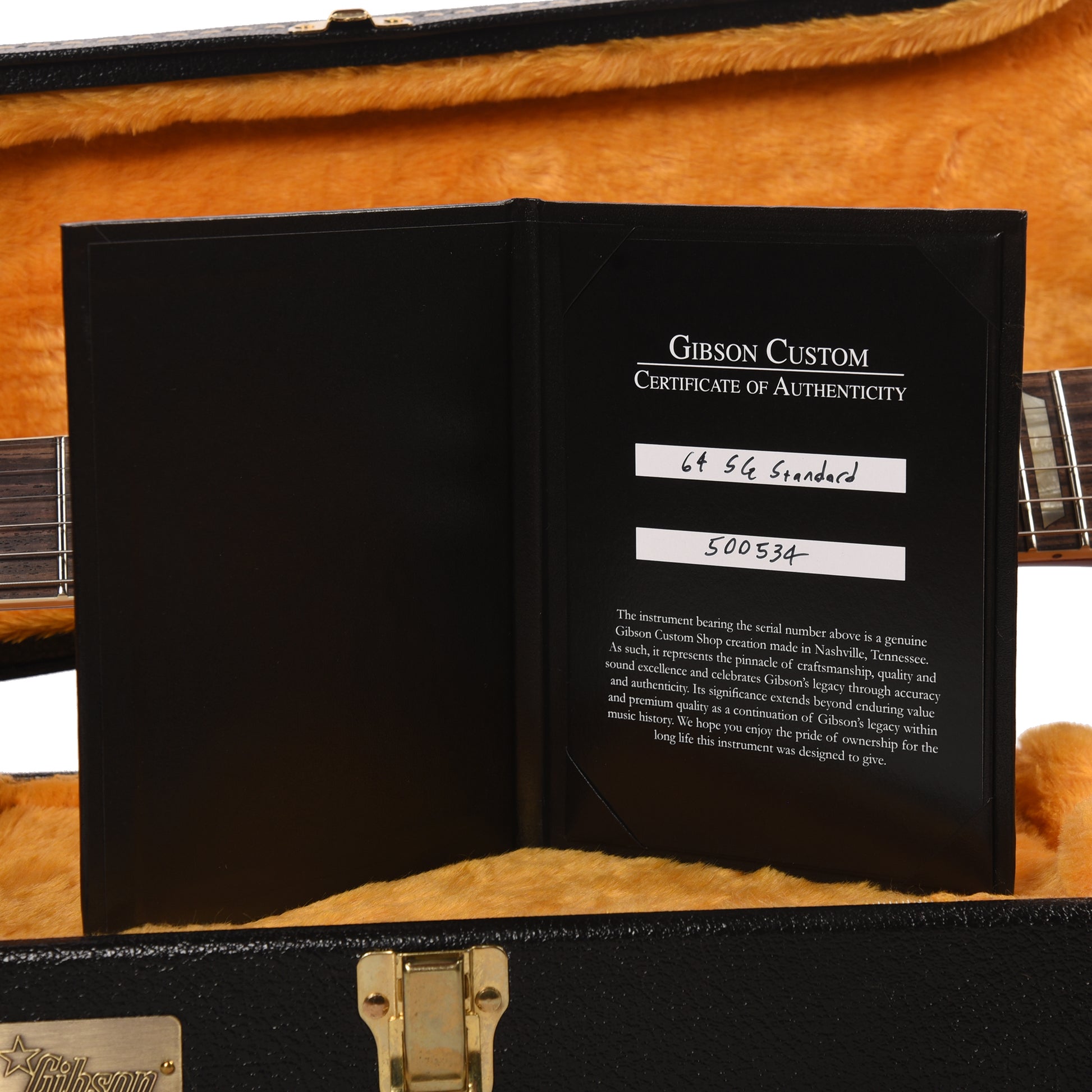 Gibson Custom Shop 1964 SG Standard "CME Spec" Aniline Dye VOS w/Maestro Vibrola Electric Guitars / Solid Body