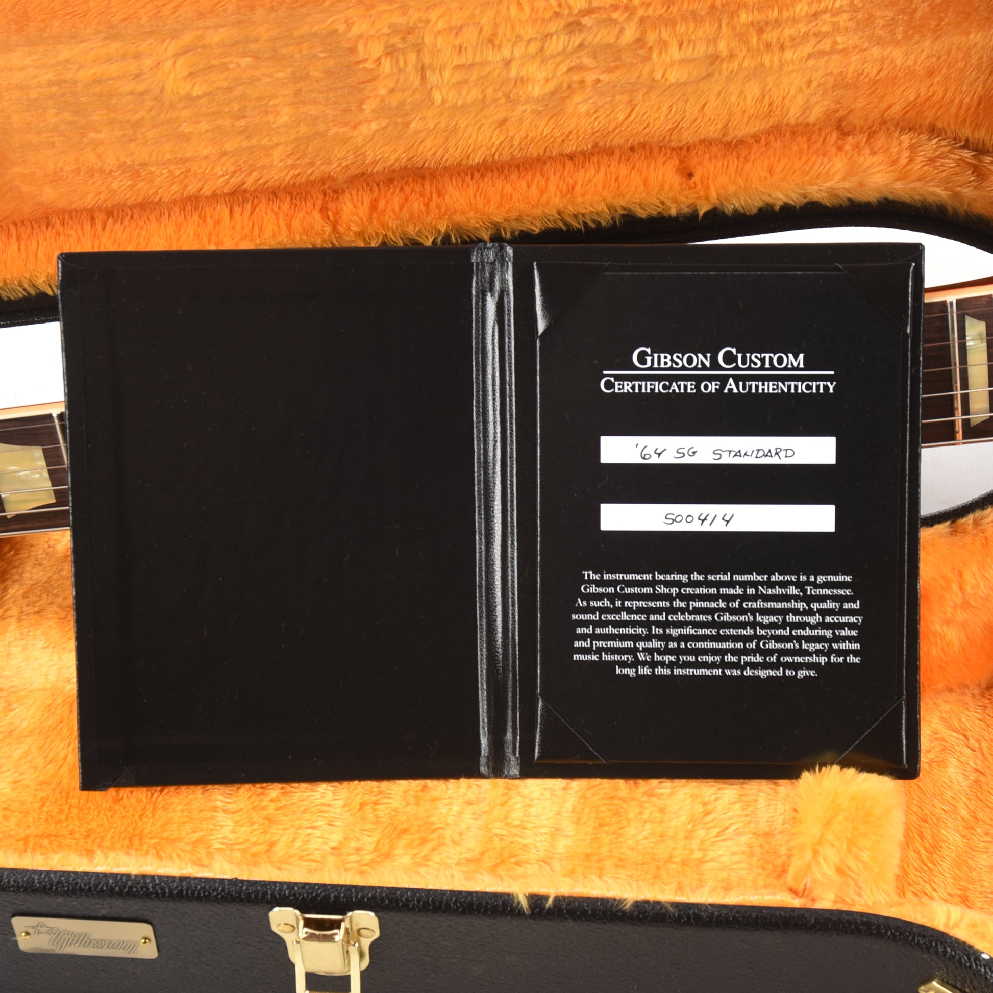 Gibson Custom Shop 1964 SG Standard "CME Spec" Antique Vintage Cherry VOS NH w/Maestro Vibrola Electric Guitars / Solid Body