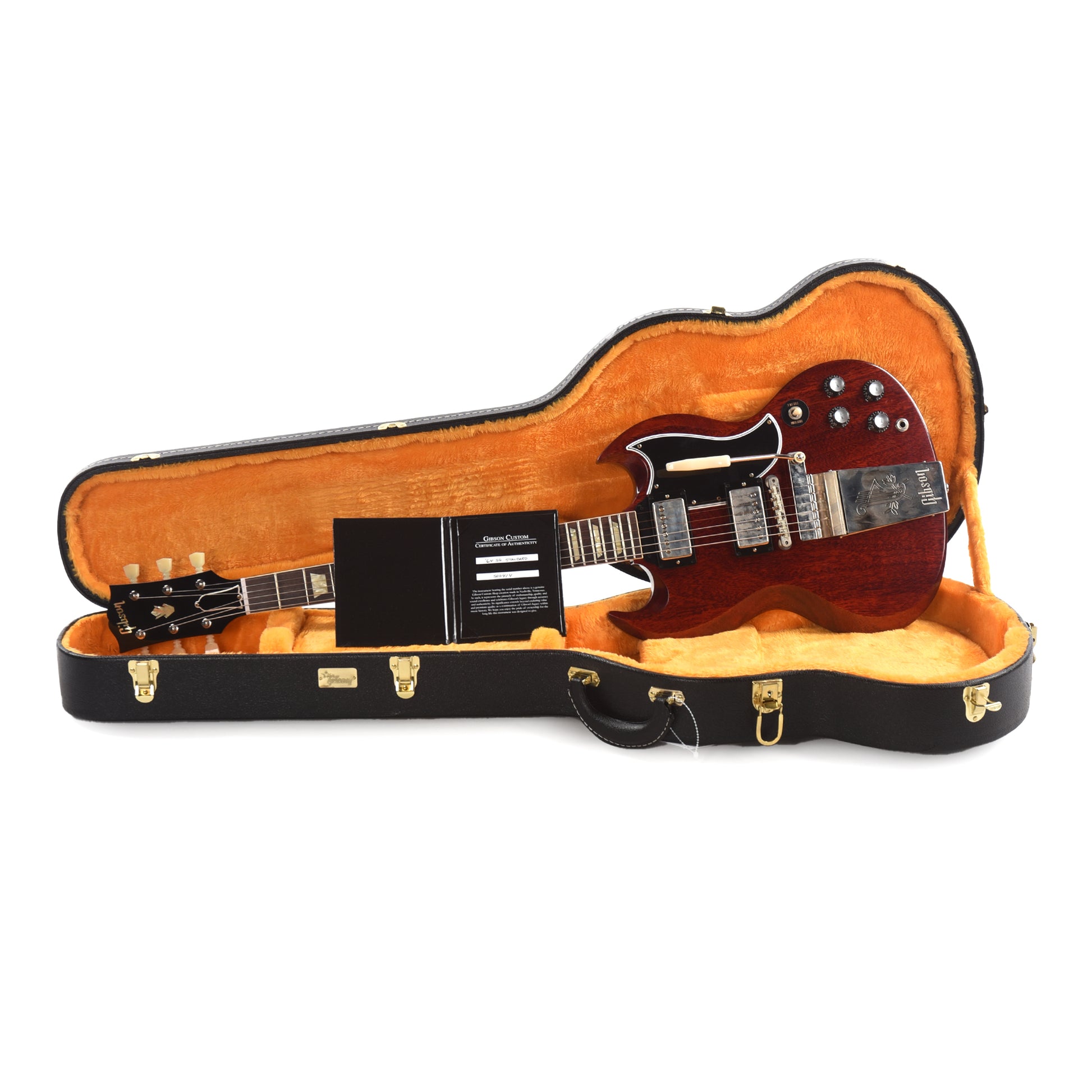Gibson Custom Shop 1964 SG Standard "CME Spec" Antique Vintage Cherry VOS NH w/Maestro Vibrola Electric Guitars / Solid Body