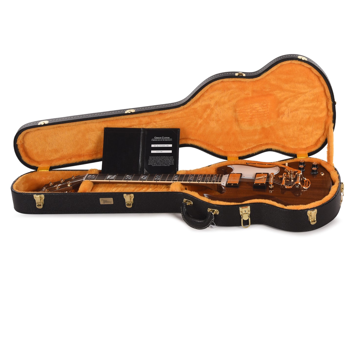 Gibson Custom Shop 1964 SG Standard "CME Spec" Koa Natural VOS w/Bigsby Electric Guitars / Solid Body