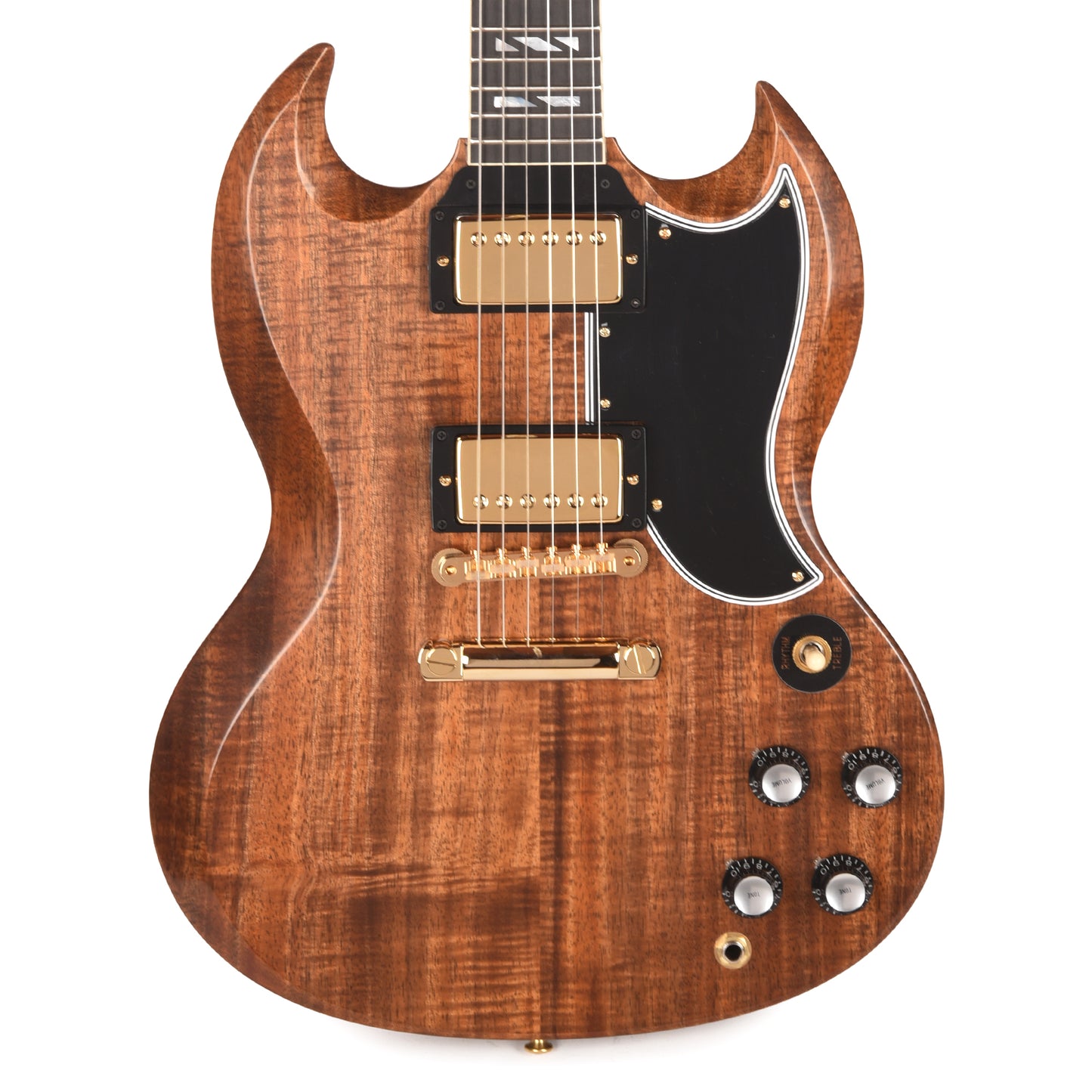 Gibson Custom Shop 1964 SG Standard "CME Spec" Koa Natural VOS w/Stopbar Electric Guitars / Solid Body
