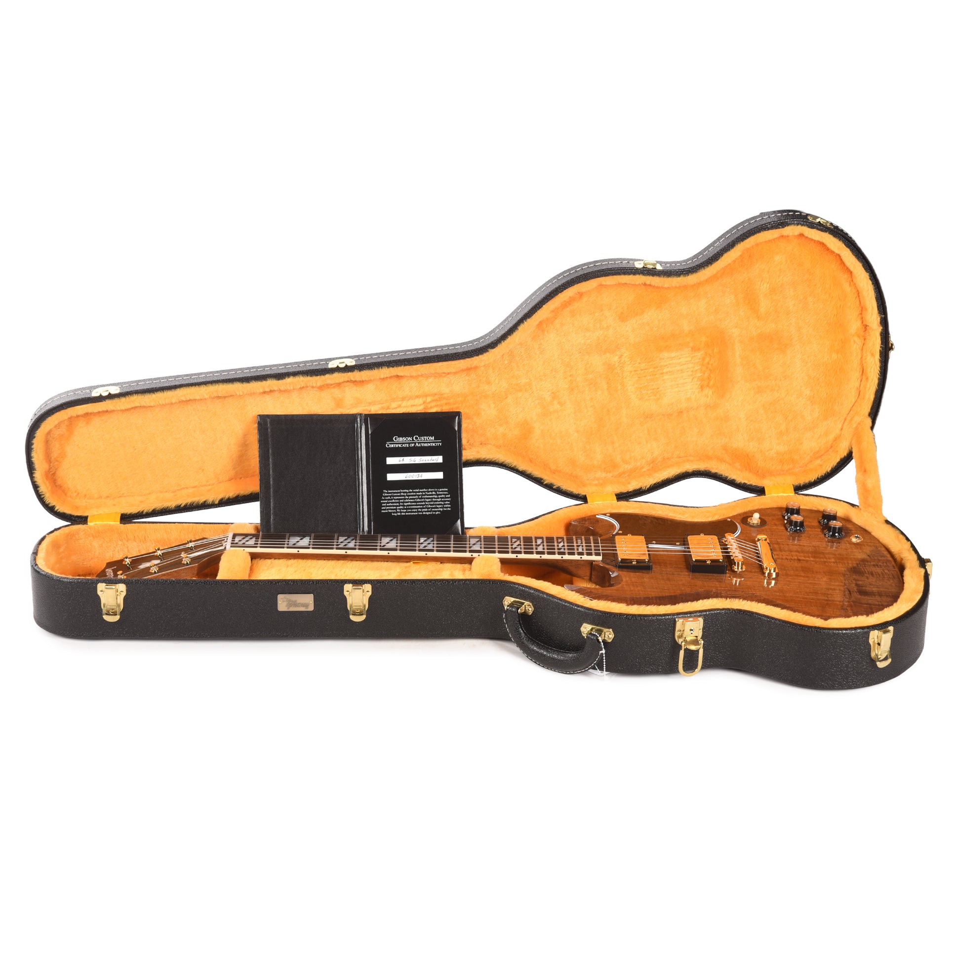 Gibson Custom Shop 1964 SG Standard "CME Spec" Koa Natural VOS w/Stopbar Electric Guitars / Solid Body