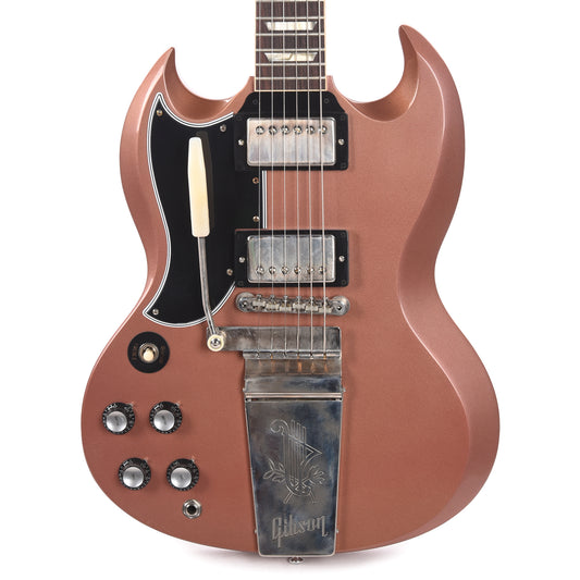 Gibson Custom Shop 1964 SG Standard "CME Spec" LEFTY Antique Heather Poly VOS w/Maestro Vibrola Electric Guitars / Solid Body