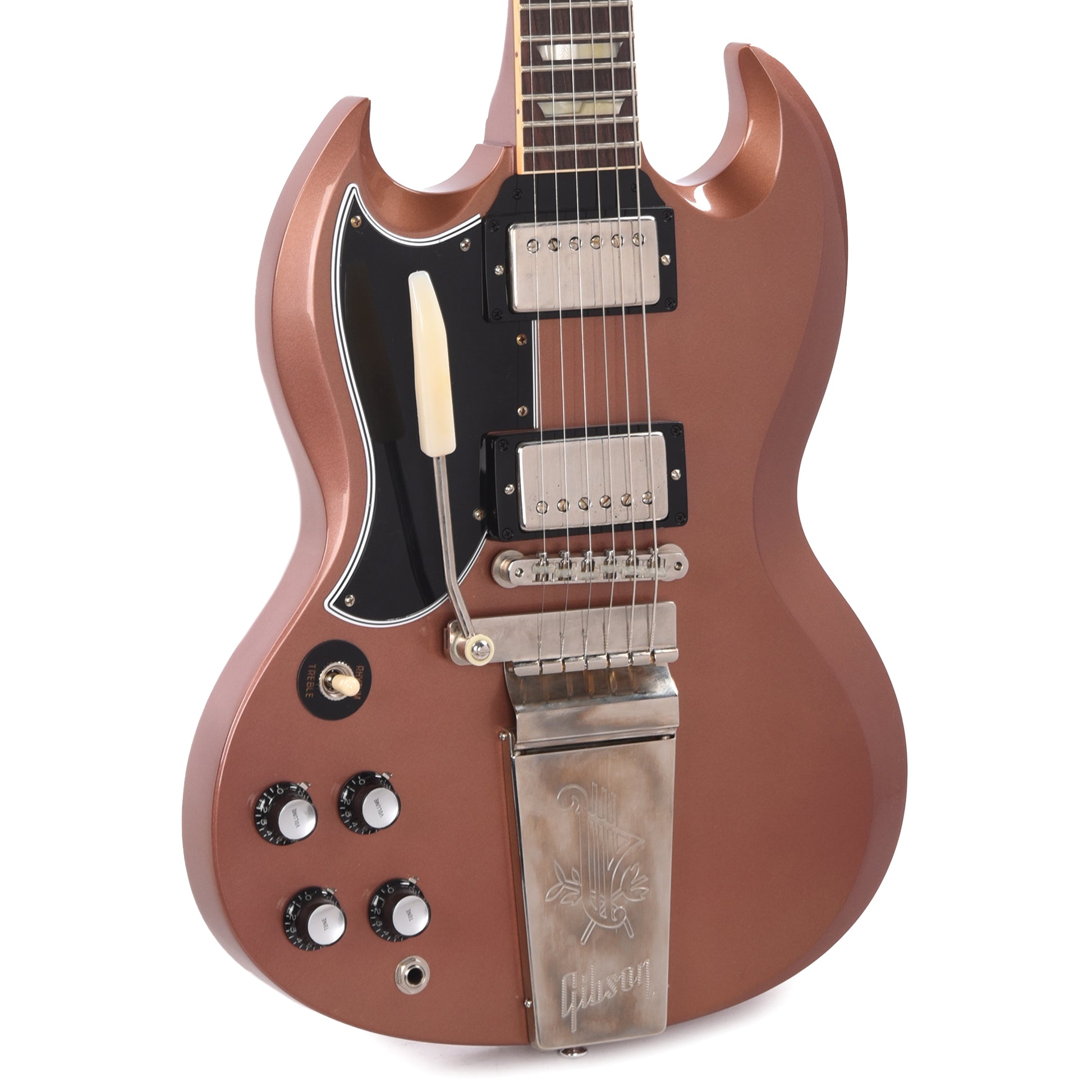 Gibson Custom Shop 1964 SG Standard "CME Spec" LEFTY Antique Heather Poly VOS w/Maestro Vibrola Electric Guitars / Solid Body