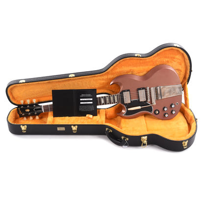 Gibson Custom Shop 1964 SG Standard "CME Spec" LEFTY Antique Heather Poly VOS w/Maestro Vibrola Electric Guitars / Solid Body