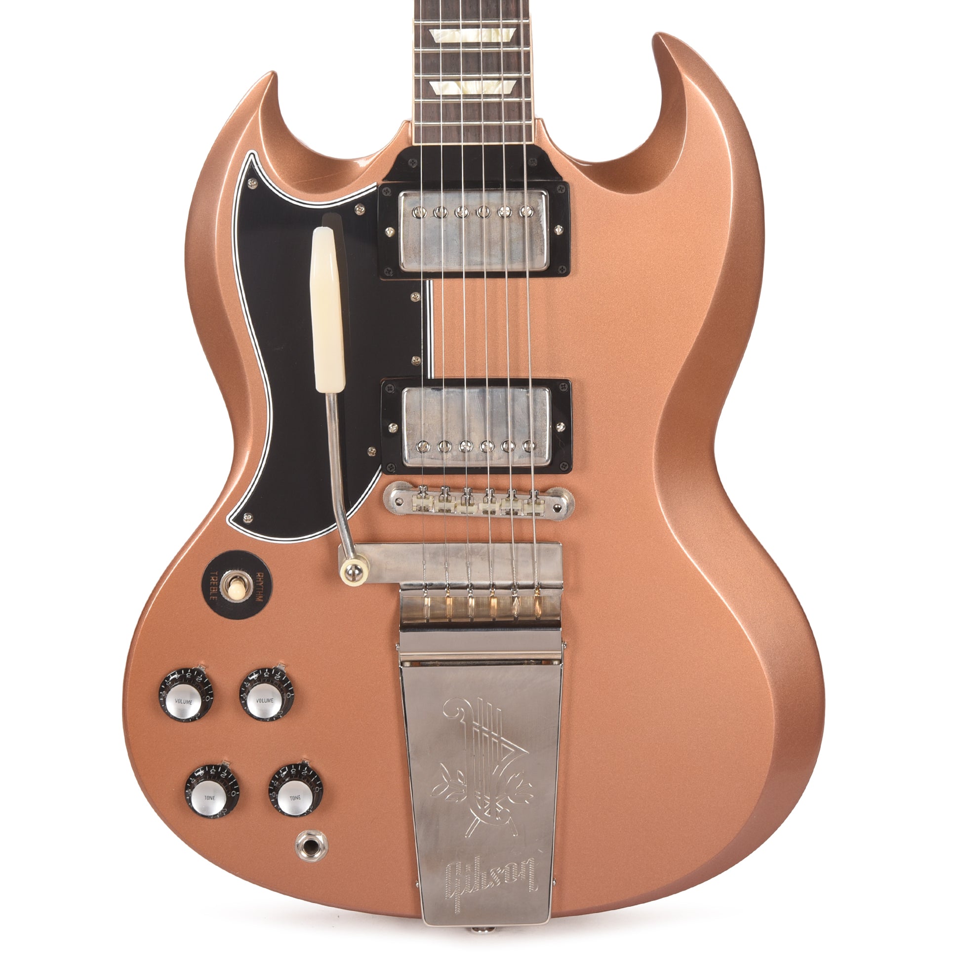 Gibson Custom Shop 1964 SG Standard "CME Spec" LEFTY Antique Heather Poly VOS w/Maestro Vibrola Electric Guitars / Solid Body