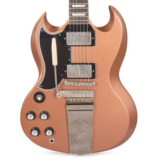 Gibson Custom Shop 1964 SG Standard "CME Spec" LEFTY Antique Heather Poly VOS w/Maestro Vibrola Electric Guitars / Solid Body