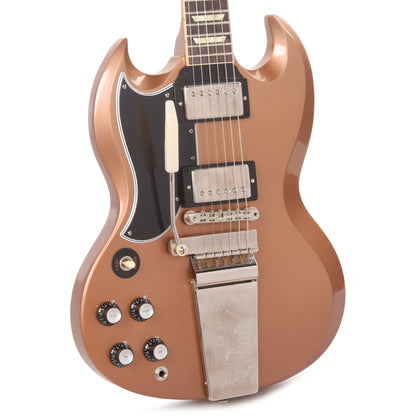 Gibson Custom Shop 1964 SG Standard "CME Spec" LEFTY Antique Heather Poly VOS w/Maestro Vibrola Electric Guitars / Solid Body