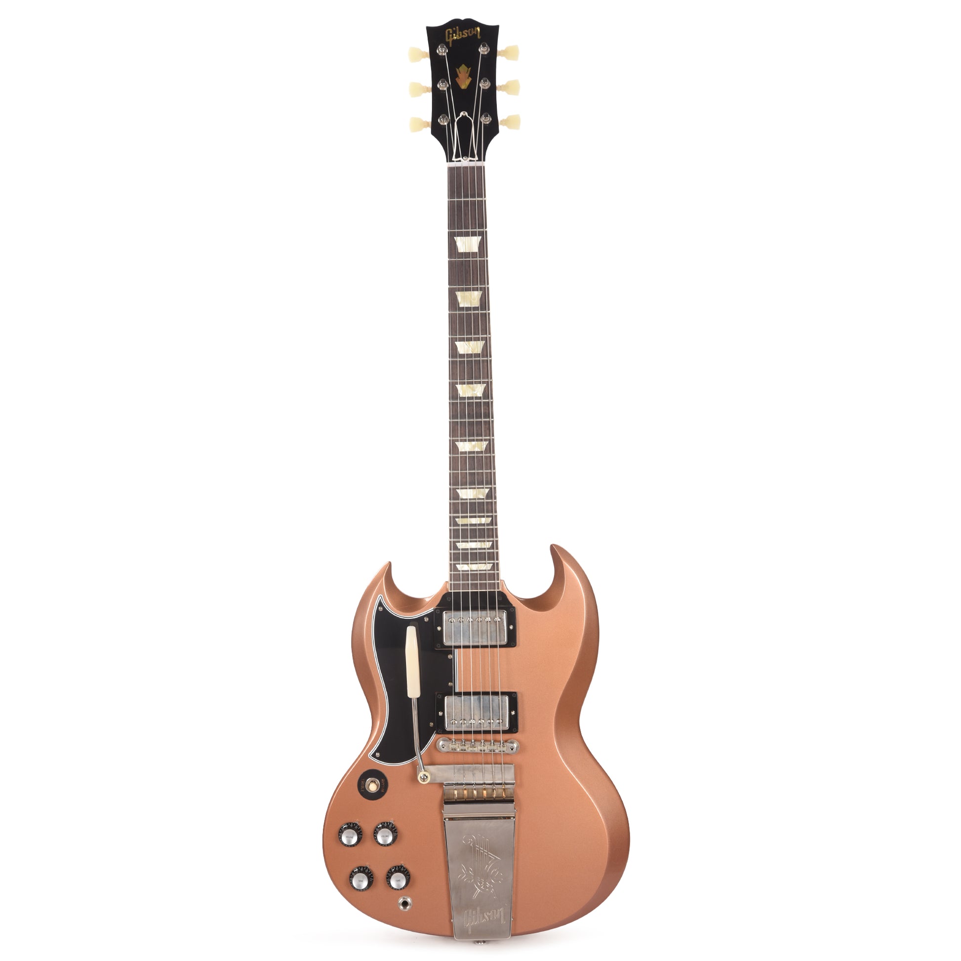 Gibson Custom Shop 1964 SG Standard "CME Spec" LEFTY Antique Heather Poly VOS w/Maestro Vibrola Electric Guitars / Solid Body