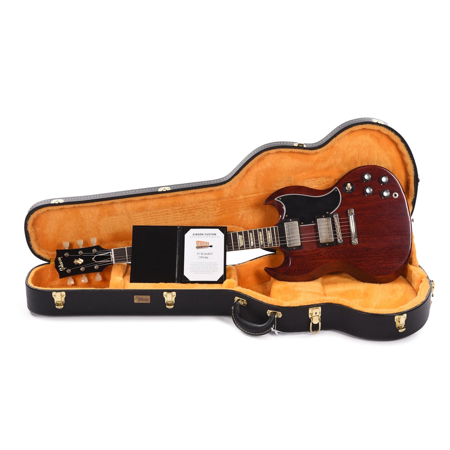 Gibson Custom Shop 1964 SG Standard "CME Spec" True Historic Red Aniline Dye VOS Electric Guitars / Solid Body
