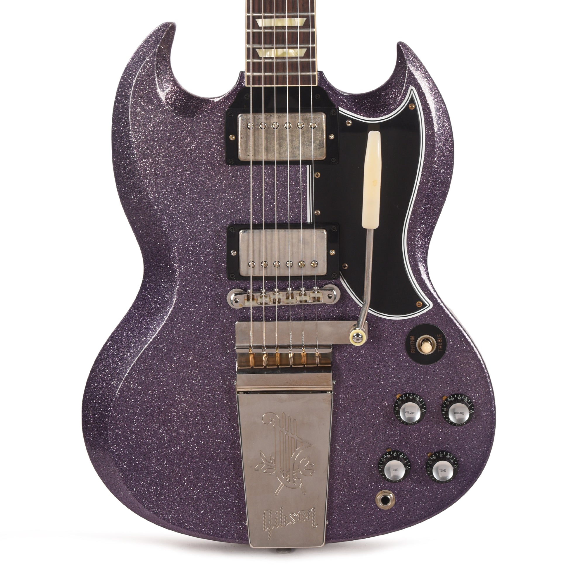 Gibson Custom Shop 1964 SG Standard Reissue "CME Spec" Antique Purple Sparkle Murphy Lab Ultra Light Aged w/Maestro Vibrola Electric Guitars / Solid Body