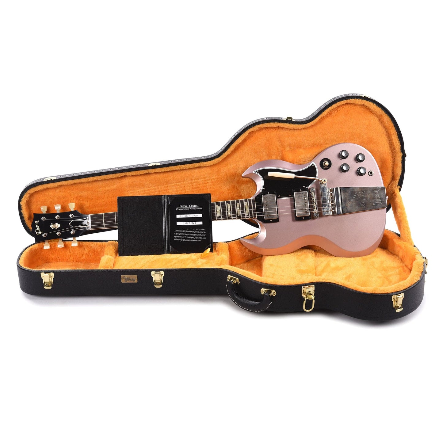 Gibson Custom Shop 1964 SG Standard Reissue "CME Spec" Heavy Antique Heather Poly VOS w/Maestro Vibrola Electric Guitars / Solid Body