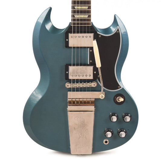 Gibson Custom Shop 1964 SG Standard Reissue "CME Spec" Heavy Antique Pelham Blue Murphy Lab Ultra Light Aged w/Maestro Vibrola Electric Guitars / Solid Body