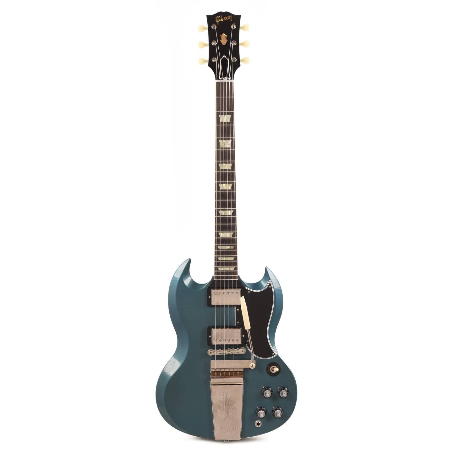 Gibson Custom Shop 1964 SG Standard Reissue "CME Spec" Heavy Antique Pelham Blue Murphy Lab Ultra Light Aged w/Maestro Vibrola Electric Guitars / Solid Body