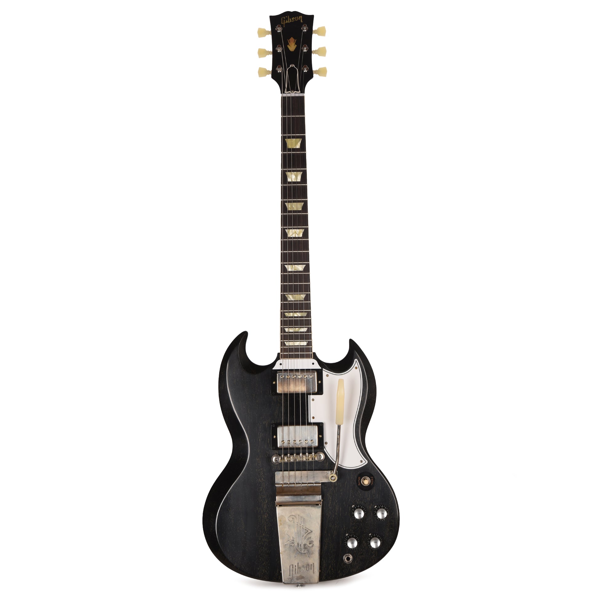 Gibson Custom Shop 1964 SG Standard Silver Fox VOS w/Maestro Electric Guitars / Solid Body