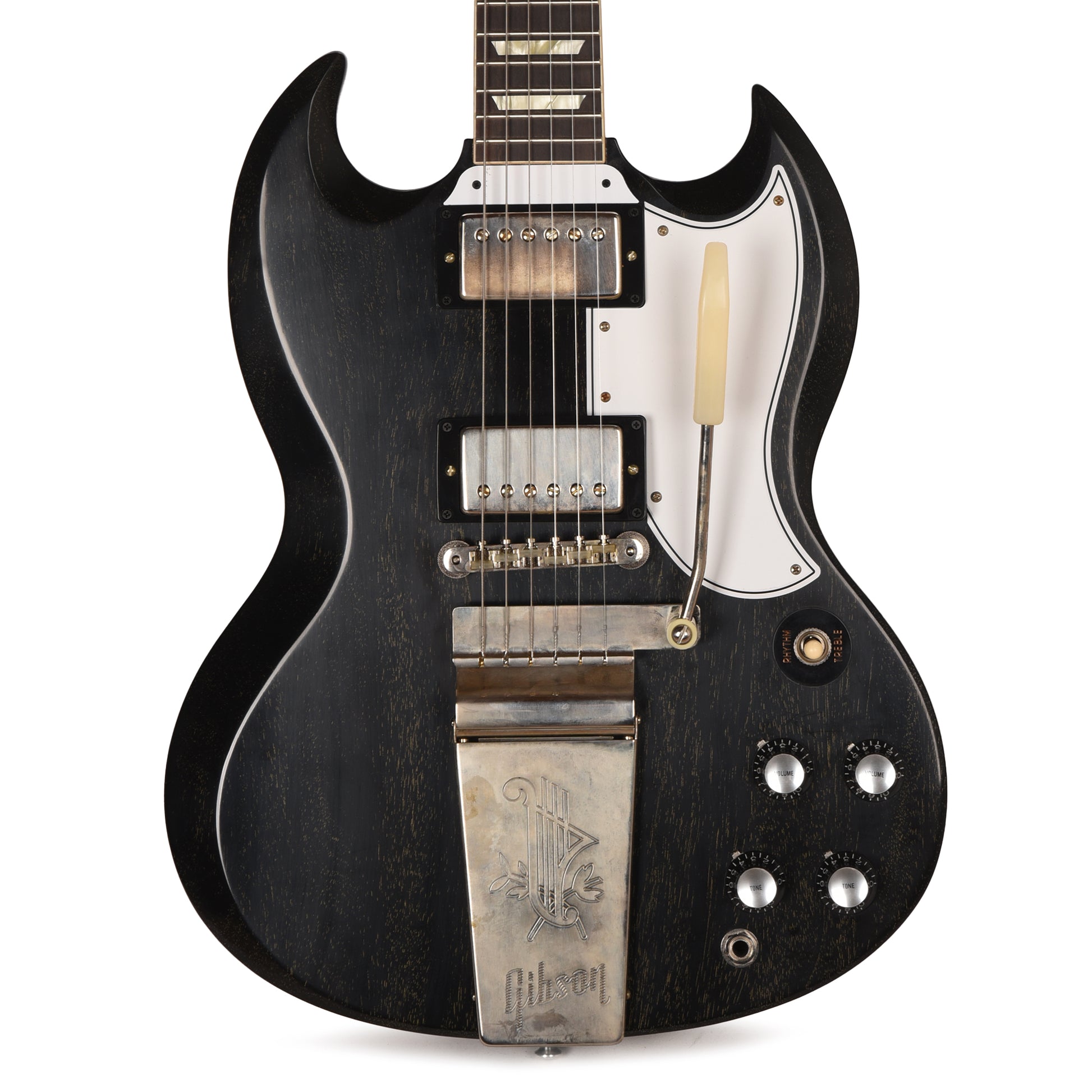 Gibson Custom Shop 1964 SG Standard Silver Fox VOS w/Maestro Electric Guitars / Solid Body