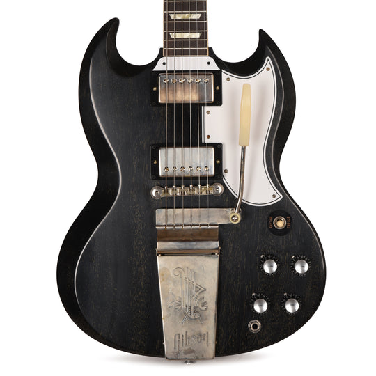 Gibson Custom Shop 1964 SG Standard Silver Fox VOS w/Maestro Electric Guitars / Solid Body