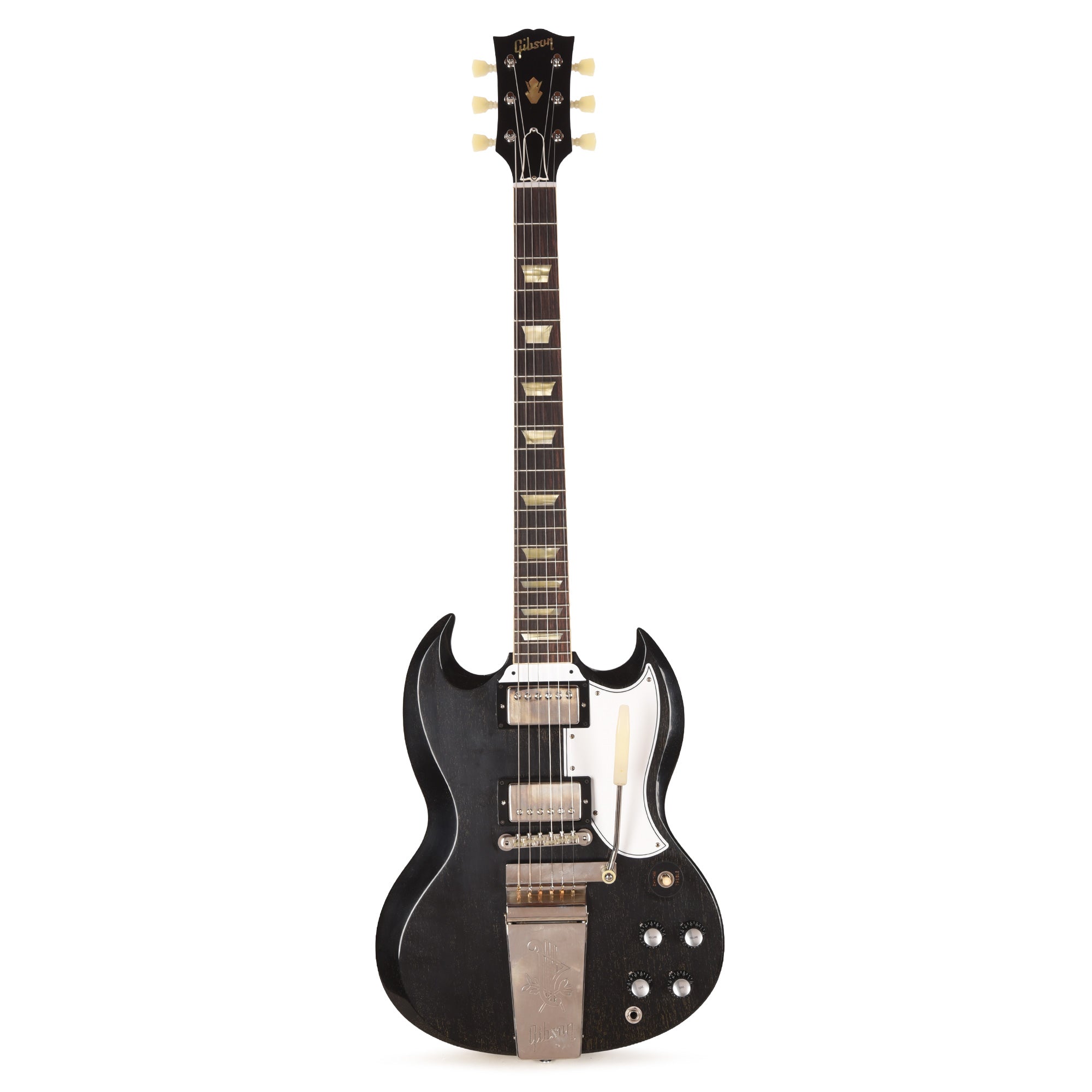 Gibson Custom Shop 1964 SG Standard Silver Fox VOS w/Maestro Electric Guitars / Solid Body