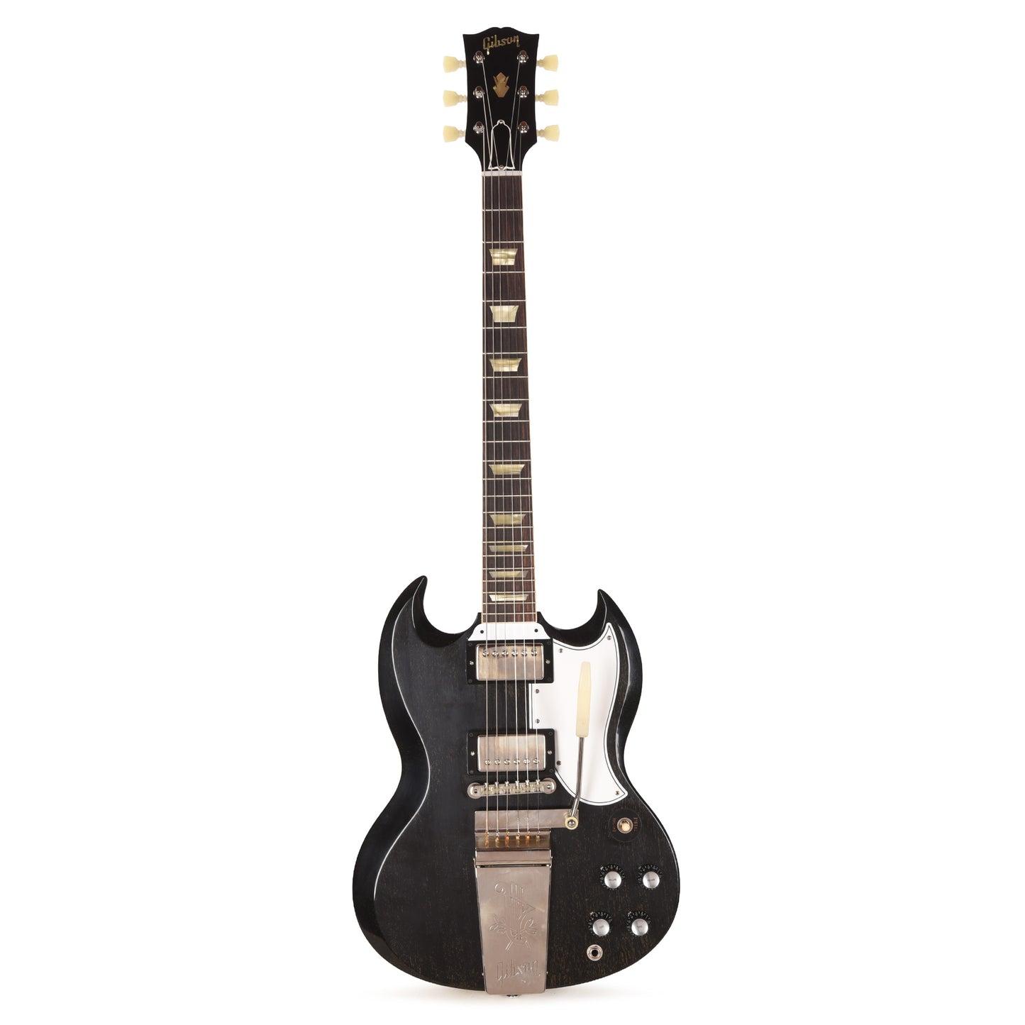 Gibson Custom Shop 1964 SG Standard Silver Fox VOS w/Maestro Electric Guitars / Solid Body