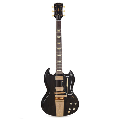 Gibson Custom Shop 1964 SG Standard TV Black & Gold Gloss w/Maestro Electric Guitars / Solid Body