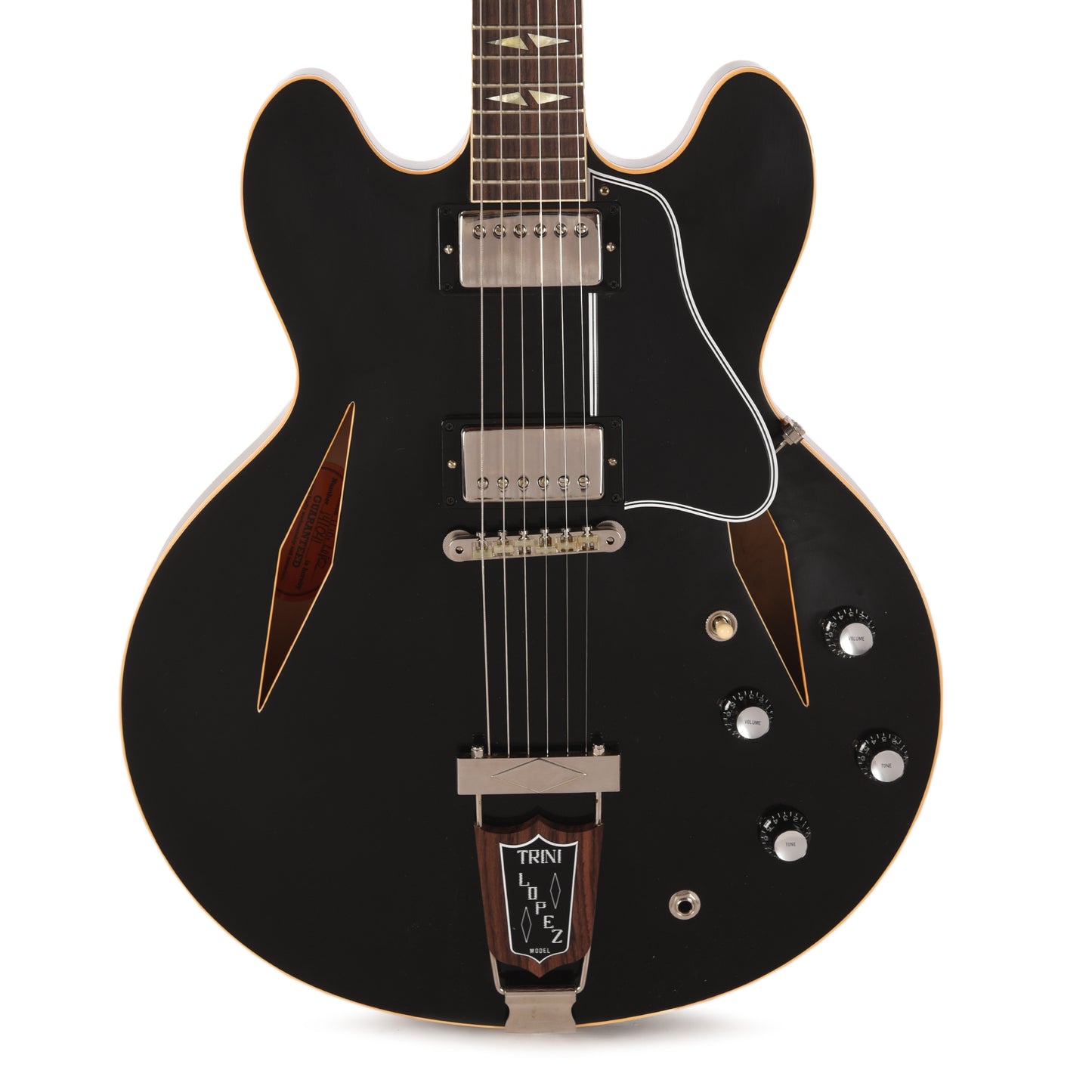 Gibson Custom Shop 1964 Trini Lopez Standard Reissue Ebony VOS Electric Guitars / Solid Body