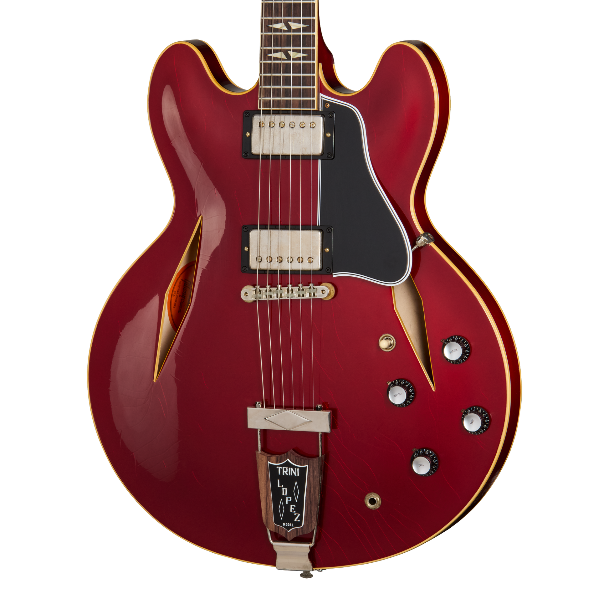 Gibson Custom Shop 1964 Trini Lopez Standard Reissue Sparkling Burgundy Murphy Lab Ultra Light Aged Electric Guitars / Solid Body