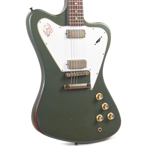 Gibson Custom Shop 1965 Non-Reverse Firebird Pelham Blue Murphy Lab Ultra Heavy Aged w/Stop Bar Electric Guitars / Solid Body
