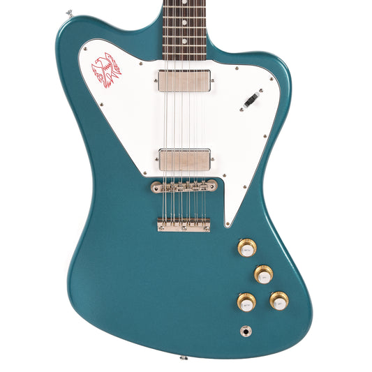 Gibson Custom Shop 1965 Non-Reverse Firebird V 12-String Reissue Aqua Mist VOS Electric Guitars / Solid Body