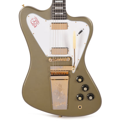 Gibson Custom Shop 1965 Non-Reverse Firebird V Silvermist Poly VOS w/Maestro Electric Guitars / Solid Body
