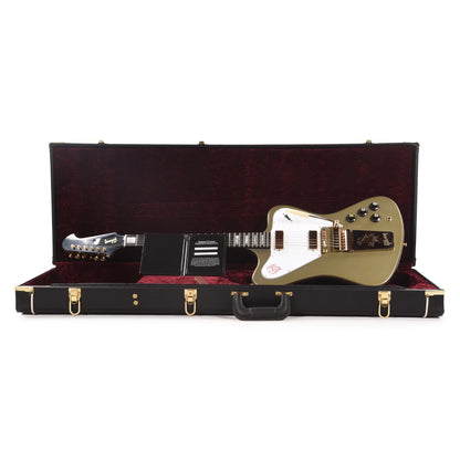 Gibson Custom Shop 1965 Non-Reverse Firebird V Silvermist Poly VOS w/Maestro Electric Guitars / Solid Body