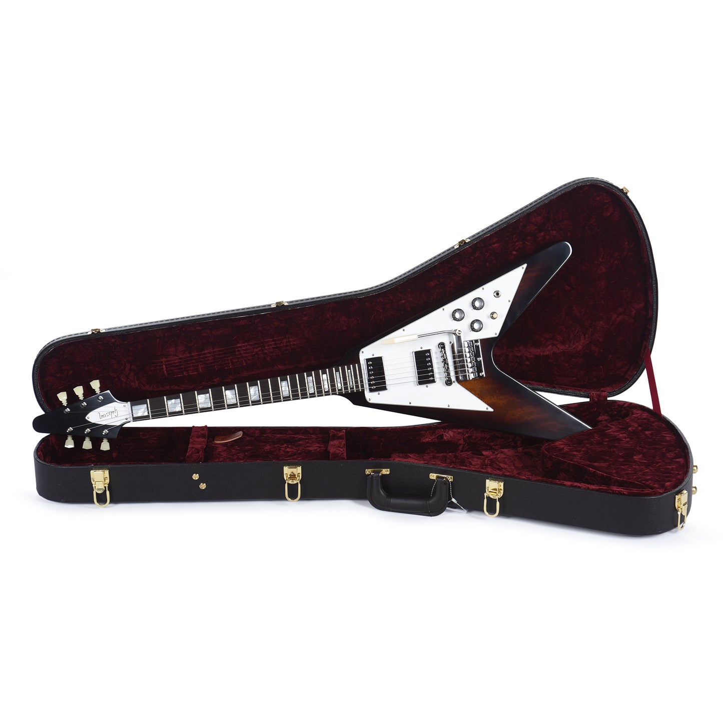 Gibson Custom Shop 1967 Flying V Reissue "CME Spec" Mahogany Tobacco Sunburst VOS w/Maestro Vibrola Electric Guitars / Solid Body