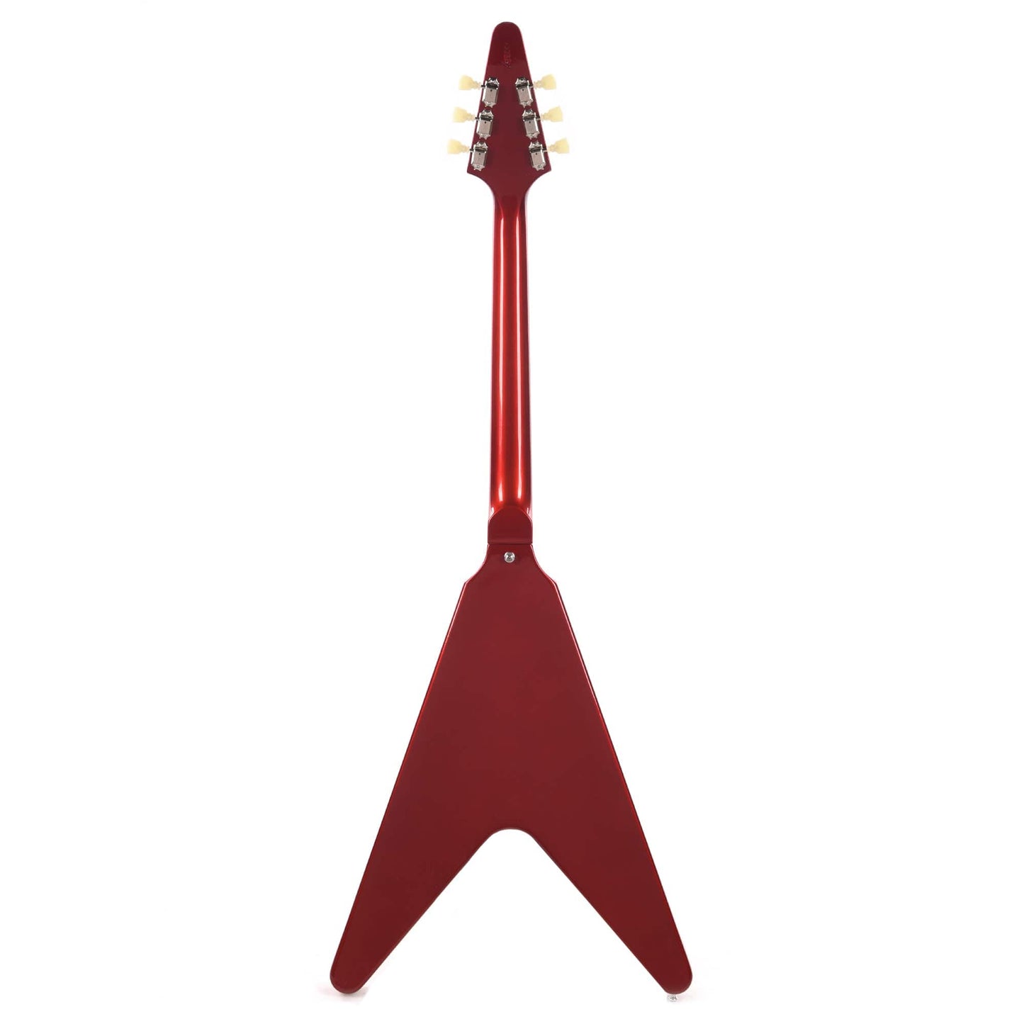 Gibson Custom Shop 1967 Mahogany Flying V Reissue Gloss Red w/Maestro Vibrola Electric Guitars / Solid Body