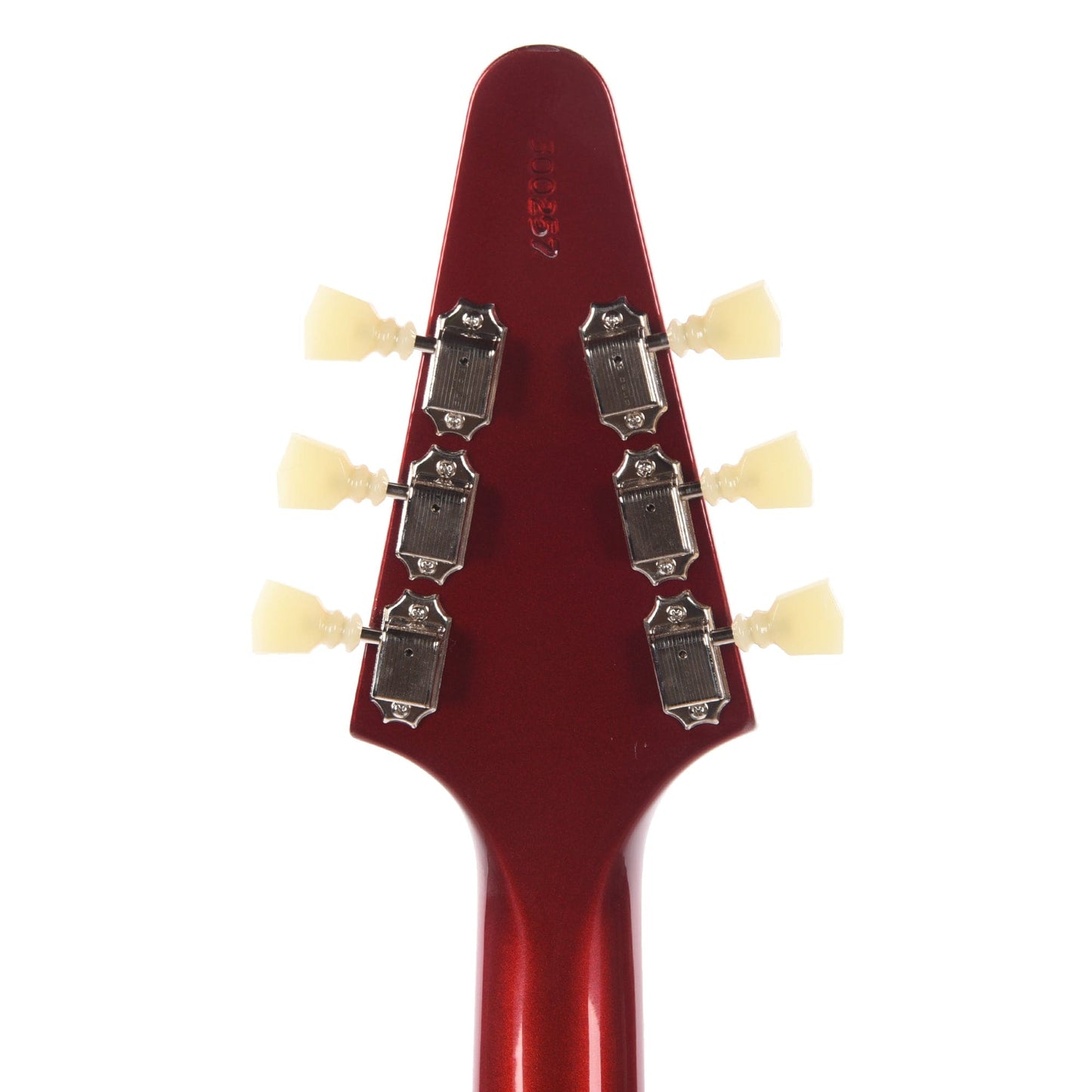 Gibson Custom Shop 1967 Mahogany Flying V Reissue Gloss Red w/Maestro Vibrola Electric Guitars / Solid Body