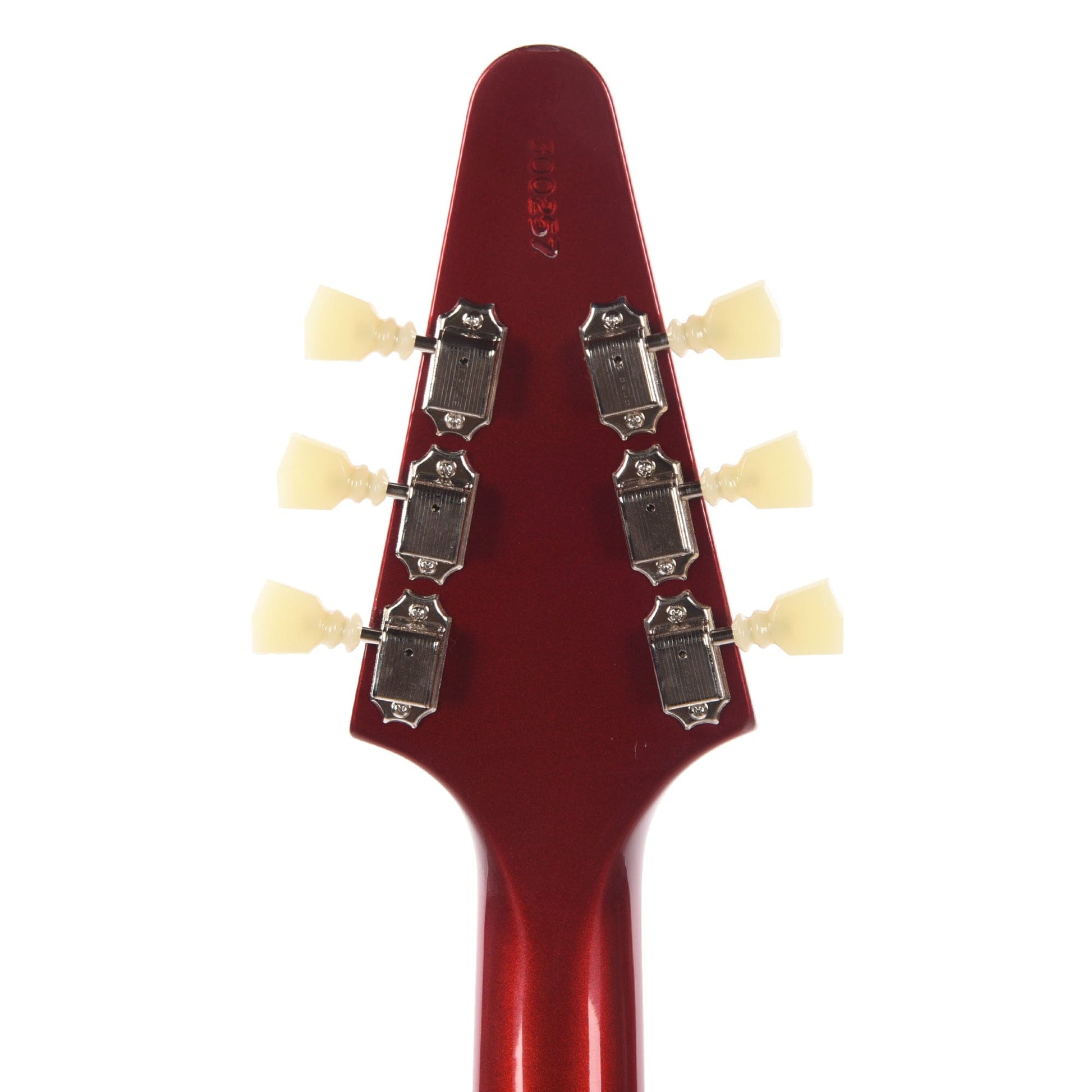 Gibson Custom Shop 1967 Mahogany Flying V Reissue Gloss Red w/Maestro Vibrola Electric Guitars / Solid Body