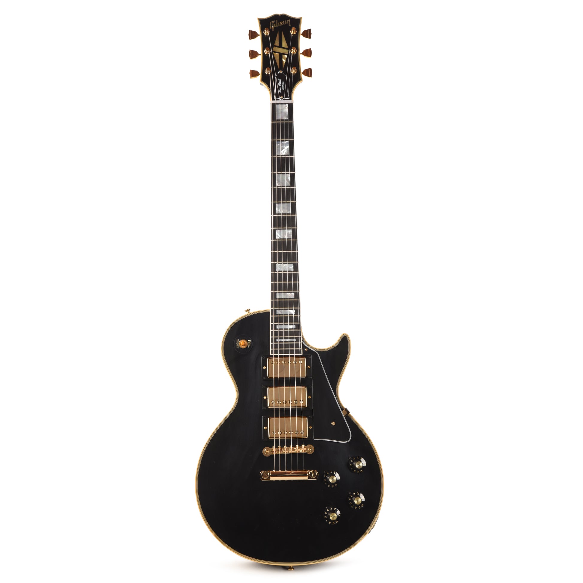 Gibson Custom Shop 1968 Les Paul Custom 3-Pickup "CME Spec" Ebony VOS w/Chambered Body & Custom "S" Buckers Electric Guitars / Solid Body