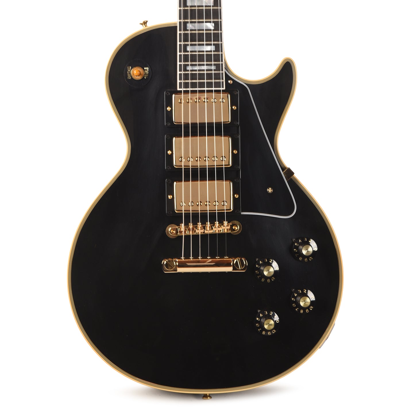 Gibson Custom Shop 1968 Les Paul Custom 3-Pickup "CME Spec" Ebony VOS w/Chambered Body & Custom "S" Buckers Electric Guitars / Solid Body