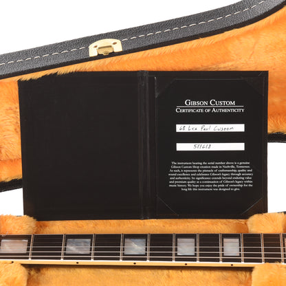 Gibson Custom Shop 1968 Les Paul Custom 3-Pickup "CME Spec" Ebony VOS w/Chambered Body & Custom "S" Buckers Electric Guitars / Solid Body