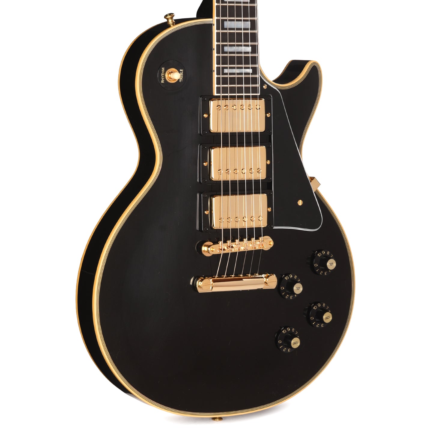 Gibson Custom Shop 1968 Les Paul Custom 3-Pickup "CME Spec" Ebony VOS w/Chambered Body & Custom "S" Buckers Electric Guitars / Solid Body