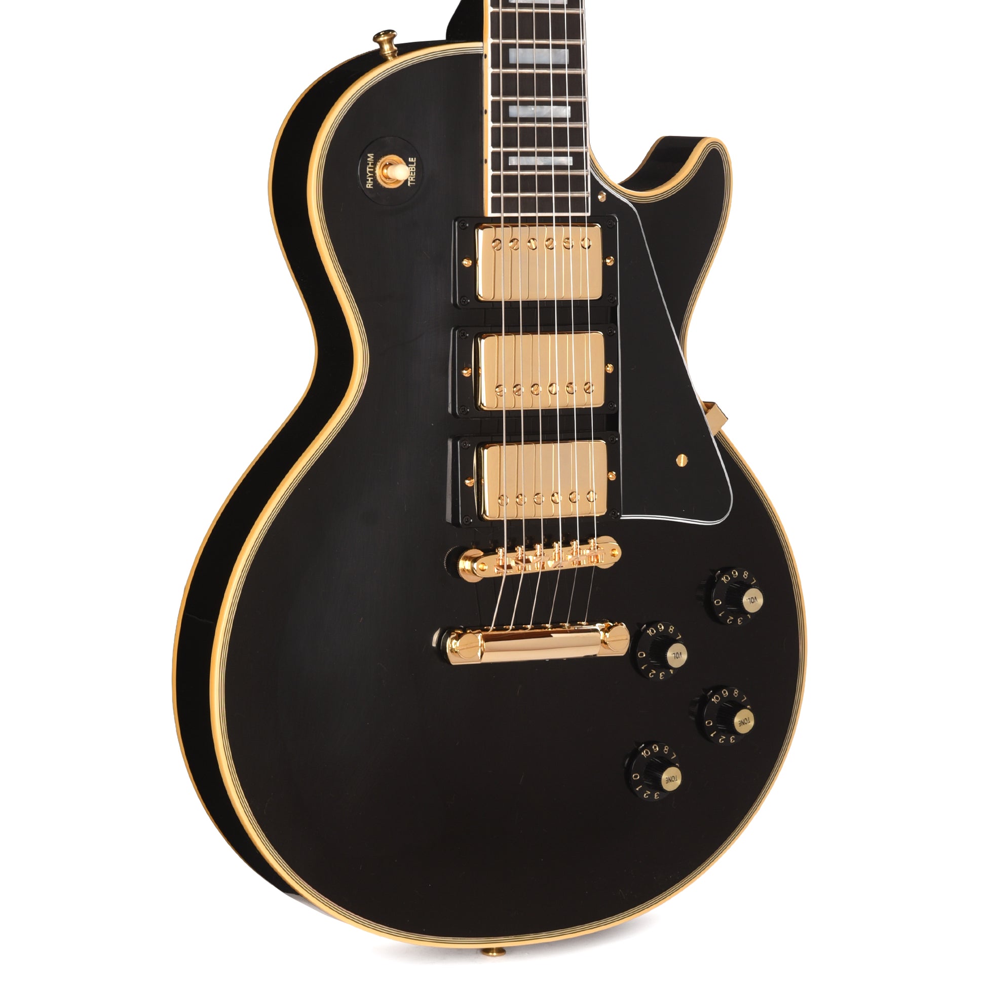 Gibson Custom Shop 1968 Les Paul Custom 3-Pickup "CME Spec" Ebony VOS w/Chambered Body & Custom "S" Buckers Electric Guitars / Solid Body