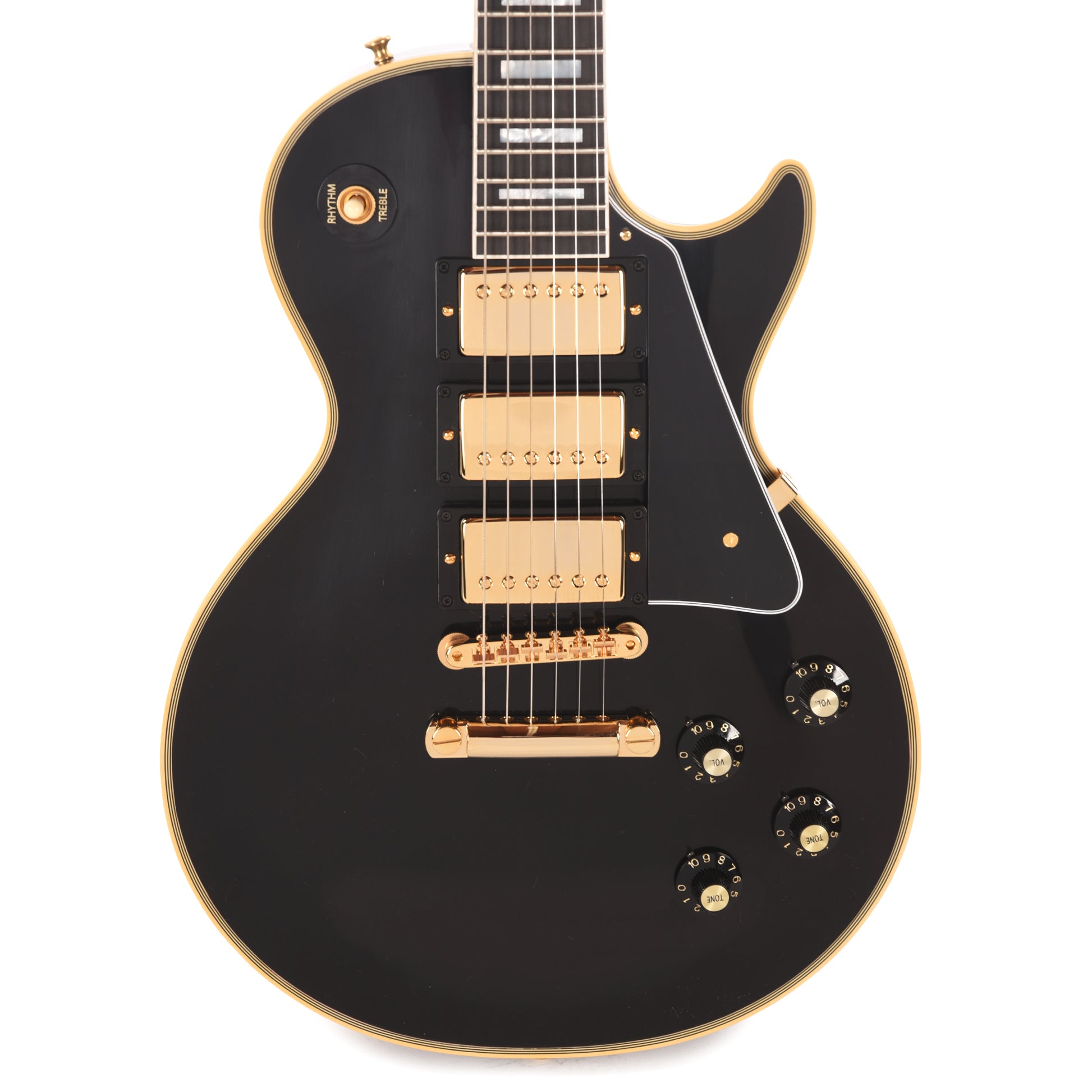 Gibson Custom Shop 1968 Les Paul Custom 3-Pickup "CME Spec" Ebony VOS w/Chambered Body & Custom "S" Buckers Electric Guitars / Solid Body