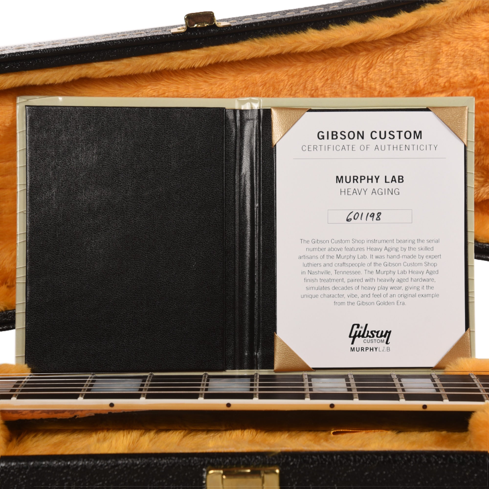 Gibson Custom Shop 1968 Les Paul Custom Antique Silverburst Murphy Lab Heavy Aged Electric Guitars / Solid Body