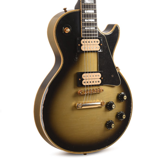 Gibson Custom Shop 1968 Les Paul Custom Antique Silverburst Murphy Lab Heavy Aged Electric Guitars / Solid Body