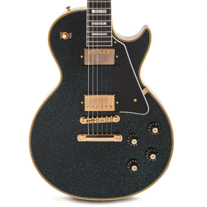 Gibson Custom Shop 1968 Les Paul Custom "CME Spec" Antique Brunswick Blue Sparkle VOS w/Grovers Electric Guitars / Solid Body