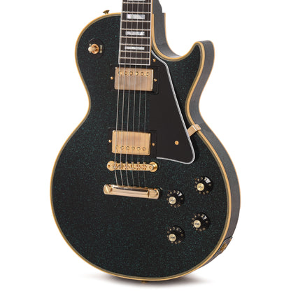 Gibson Custom Shop 1968 Les Paul Custom "CME Spec" Antique Brunswick Blue Sparkle VOS w/Grovers Electric Guitars / Solid Body