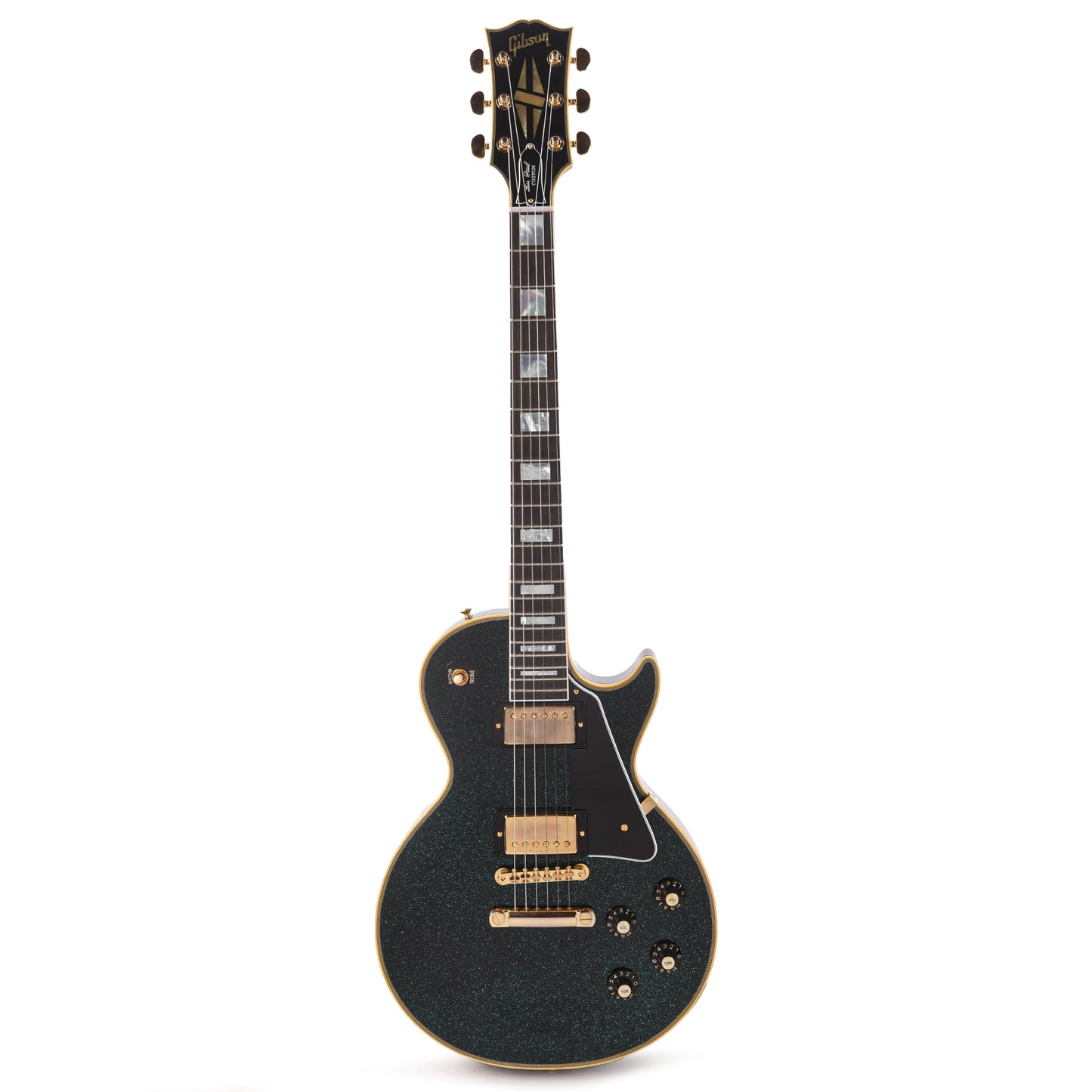 Gibson Custom Shop 1968 Les Paul Custom "CME Spec" Antique Brunswick Blue Sparkle VOS w/Grovers Electric Guitars / Solid Body