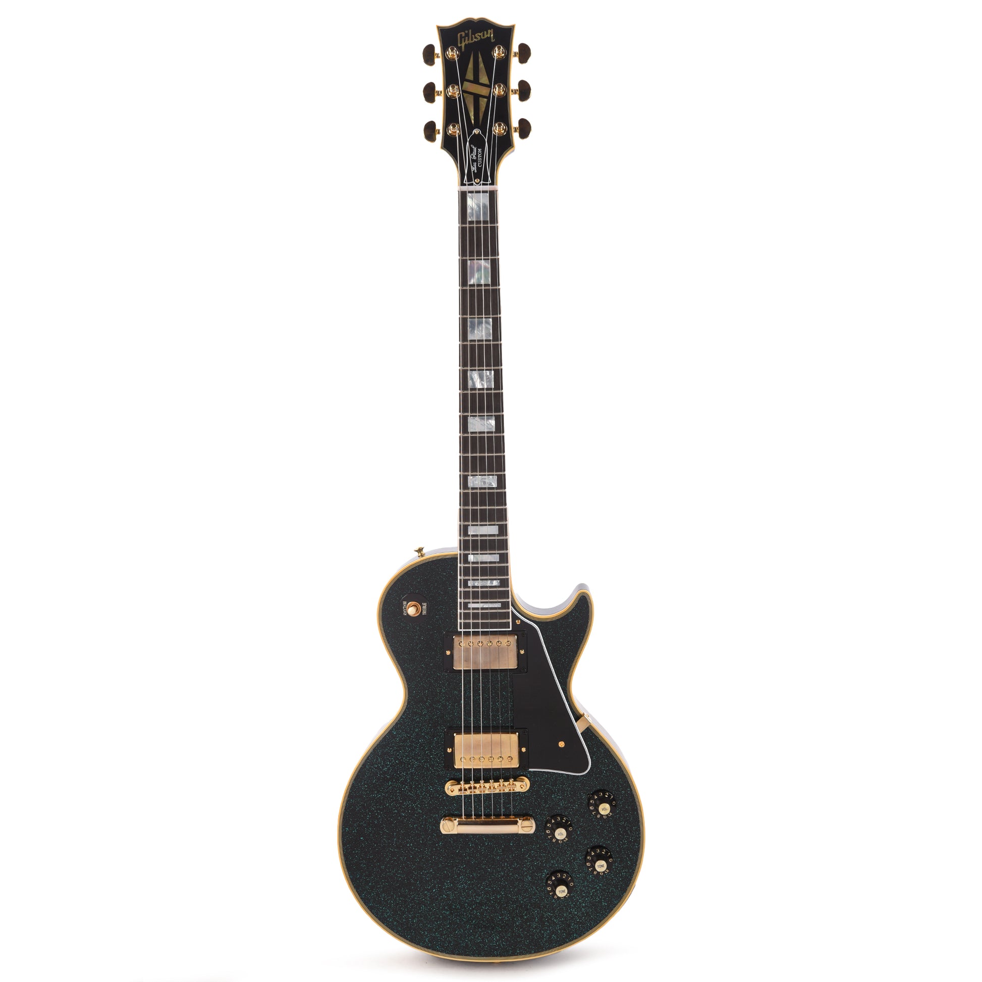 Gibson Custom Shop 1968 Les Paul Custom "CME Spec" Antique Brunswick Blue Sparkle VOS w/Grovers Electric Guitars / Solid Body