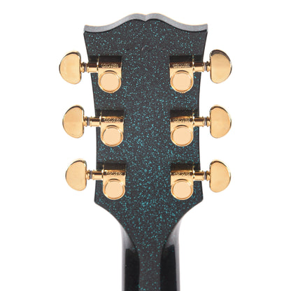 Gibson Custom Shop 1968 Les Paul Custom "CME Spec" Antique Brunswick Blue Sparkle VOS w/Grovers Electric Guitars / Solid Body